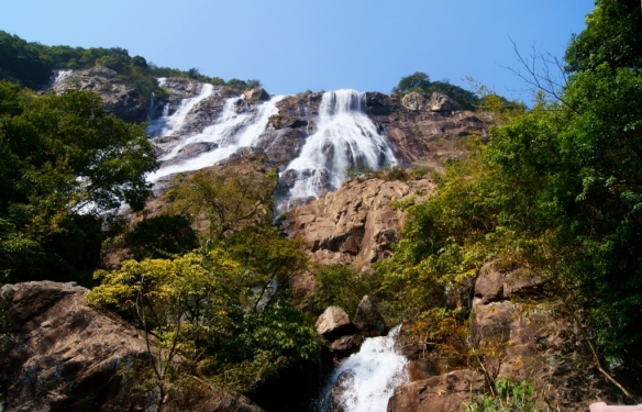 Baishuizai waterfall